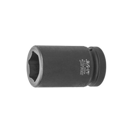 Holex Impact Socket, 1 inch Drive, 6 pt, Deep, 1-5/16 inch 653202 1.5/16